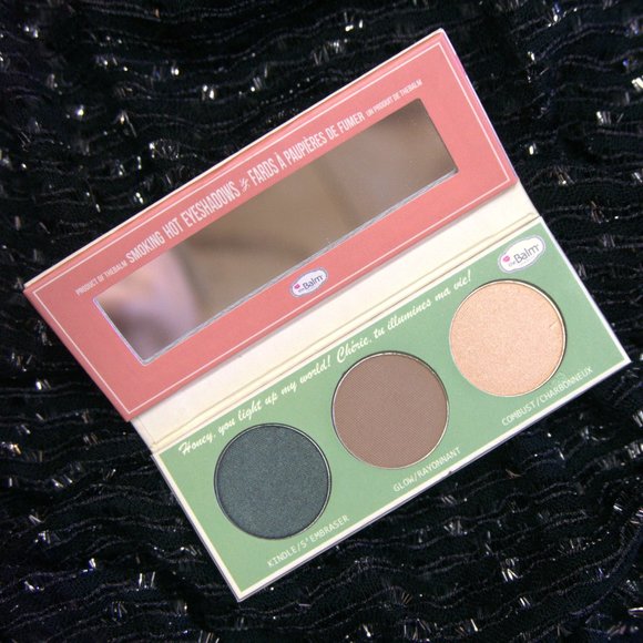 SMOKE BALM eyeshadow palette - kindle/glow/combust Net Wt 0.36 oz / 10.2 g - Picture 1 of 4